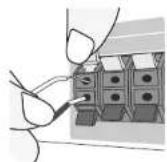 LG HT304SLDH - Raccorder les enceintes au récepteur DVD - 1