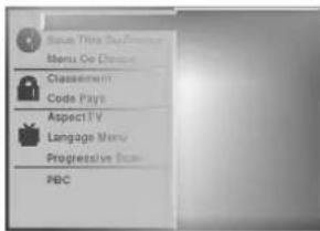 LG DA5630A - Fonctionnement général des réglages de départ - 1