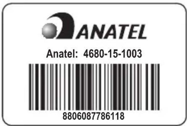 ANATEL Anatel: 4680-15-1003 8806087786118