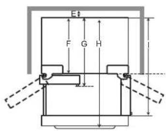 LG LFXS28566S - Dimensions and Clearances - 2