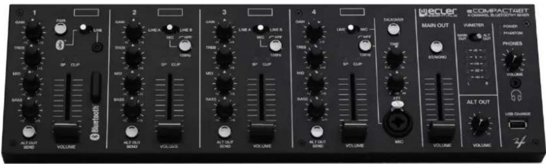 Ecler eCOMPACT4BT - 1