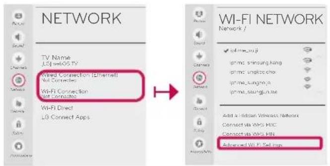 LG OLED65E6P - Troubleshooting Network Problems - 3
