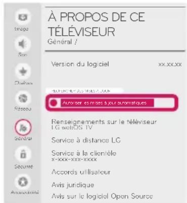 LG OLED65E6P - RECHERCHER DES MISES À JOUR - 3