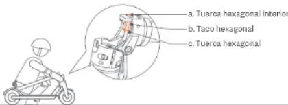 Xiaomi Mi Electric Scooter 1S - Ajustar el manillar - 1