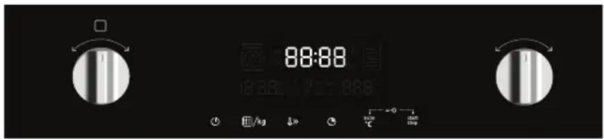 ETNA CM450RVS - Einstellen der Uhr - 1