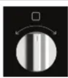 ETNA CM450RVS - Bouton de selection - 1