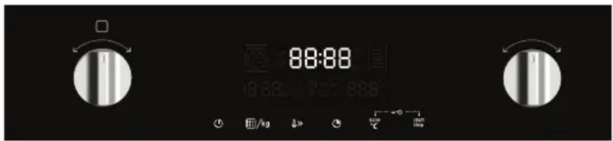 ETNA CM450RVS - Setting the clock - 1