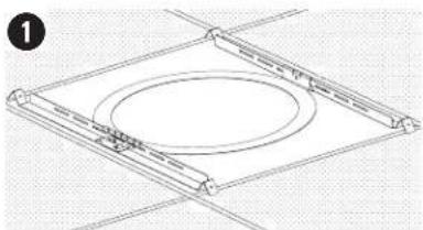 BOSE DesignMax DM8C - Installing the Tile Bridge - 1