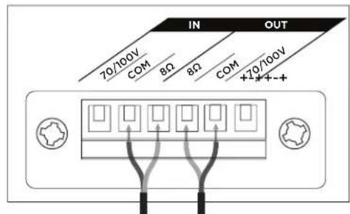 BOSE DesignMax DM8C - Diagrams de connexion - 2