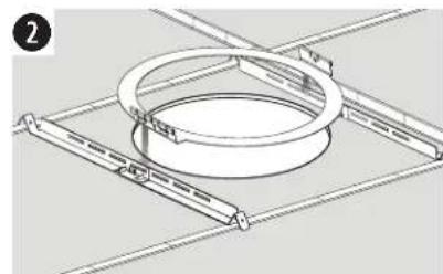 BOSE DesignMax DM8C - Instalación del puente de mosaico - 2