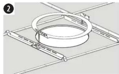 BOSE DesignMax DM8C - Installere monteringsbroen - 2