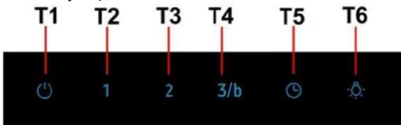 T1 T2 T3 T4 T5 T6 1 2 3/b
