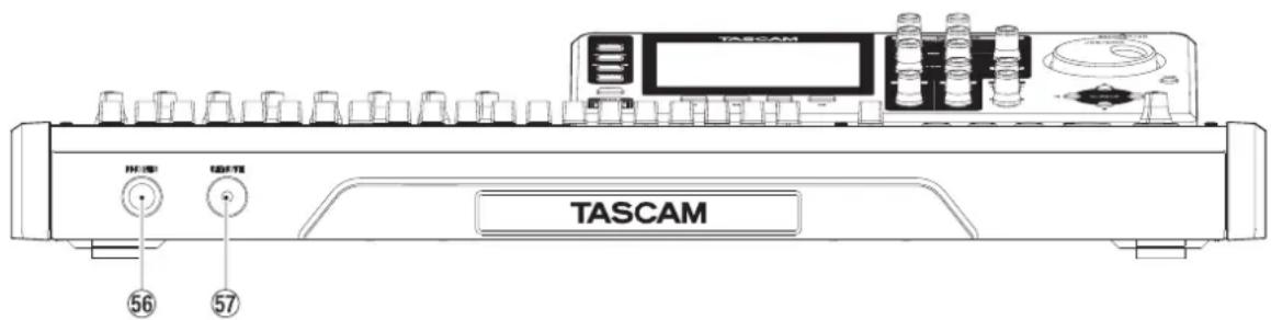 TASCAM HEAD WRITE 56 57 TASCAM