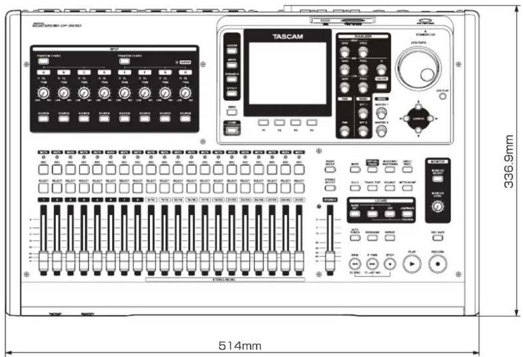 TASCAM DP32SD - Plage de température de fonctionnement - 1