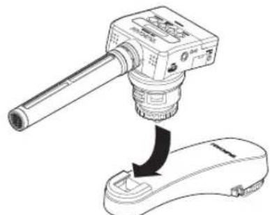 TASCAM DR10SG - Emploi du bras d'iso1ation du bruit - 1