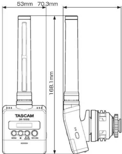 TASCAM DR10SG - Temperatura di esercizio - 1