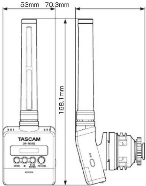 TASCAM DR10SG - Engo de temperatas de funcionaerto - 1