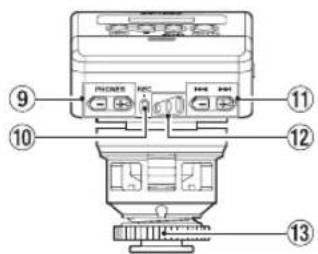 TASCAM DR10SG - ⑧ 電池勺一又 - 1