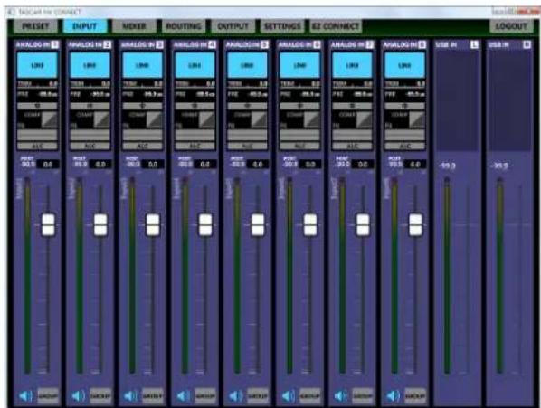 TASCAM MX8A - Application overview - 1