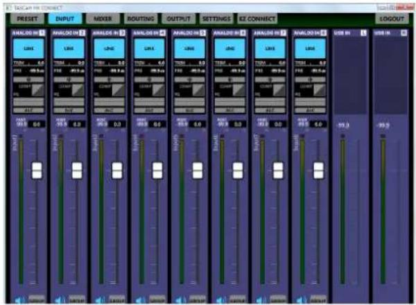 TASCAM MX8A - 専用アプリケーションについて - 1