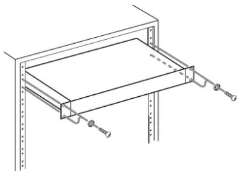 TASCAM MX8A - RACK-MOUNTING THE UNIT - 1