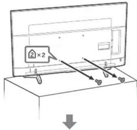 SONY Bravia FW49BZ35F - Prévention des basculements - 3