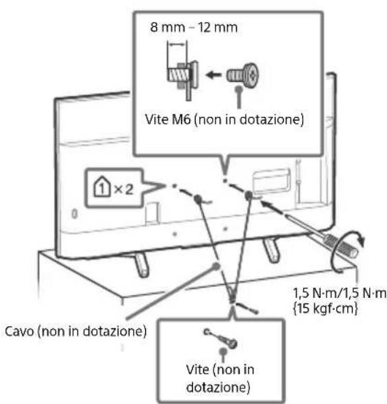 SONY Bravia FW49BZ35F - Prevenzione delle cadute - 6