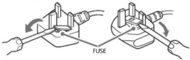 SONY Bravia FW49BZ35F - NOTICE FOR CUSTOMERS IN THE UNITED KINGDOM - 1