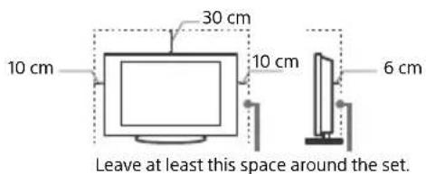 SONY Bravia FW49BZ35F - Ventilation - 2