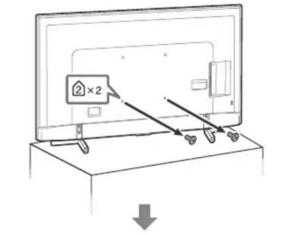SONY Bravia FW49BZ35F - Topple prevention - 1