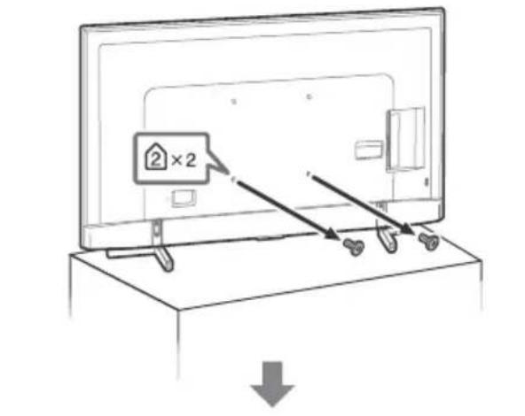 SONY Bravia FW49BZ35F - Prevenzione delle cadute - 1
