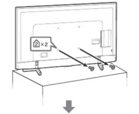 SONY Bravia FW43BZ35F - Prévention des basculements - 1