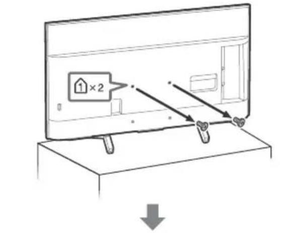 SONY Bravia FW43BZ35F - Prevenzione delle cadute - 5