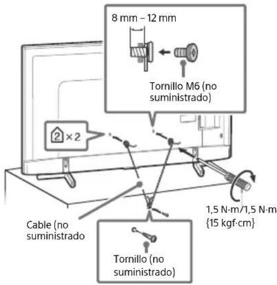 SONY Bravia FW43BZ35F - Prevencion de volcado - 2