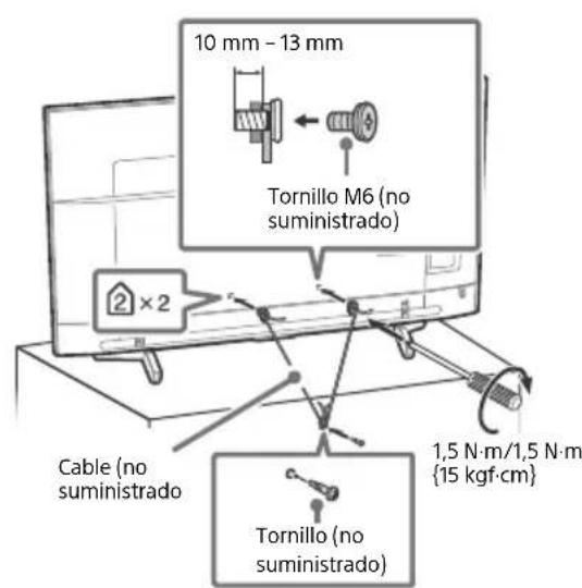SONY Bravia FW43BZ35F - Prevencion de volcado - 4