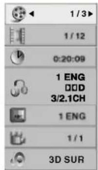 LG V1810MZ - Displaying Disc Information on-screen - DVD - 1