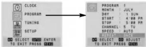 LG V1810MZ - Checking or Erasing the Timer Program - 1