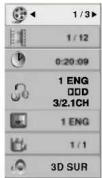 LG V1810MZ - Affichage à l'écran de l'information du disque - DVD - 1