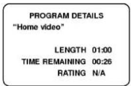 LG V1810MZ - Program Details - 2