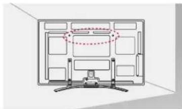 LG 50PM470T - Fixar a TV numa parede - 1