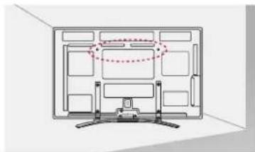 LG 50PM470T - Στερέωση της τηλεόρασης σε τοίχο - 1