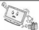 LG 47CM540 - 注意 - 2