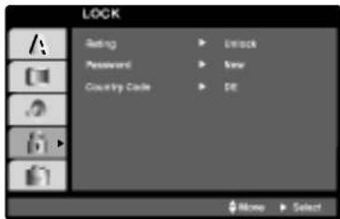 LG DV7911E1M - LOCK (Jeugdbeschermingscontrole of Parental Control) - 1