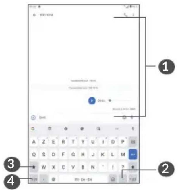 ALCATEL 1T7 4G - Gboard - 1