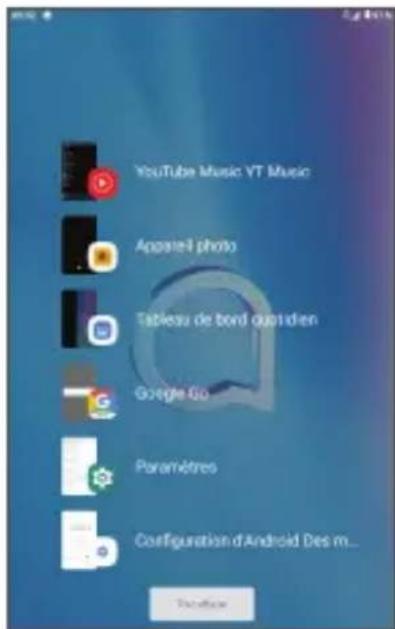 ALCATEL 1T7 4G - Acceder aux applications récemment utilisées - 1