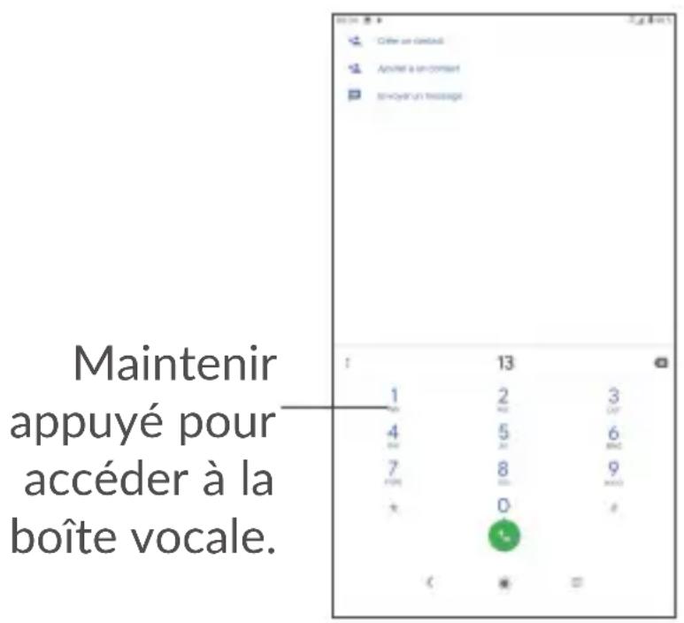 ALCATEL 1T7 4G - Passer un appel - 2