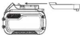 DEWALT DCE531 - FLEXVOLTTM-akun kuljetus - 1