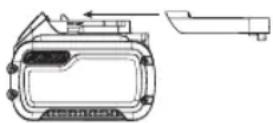 DEWALT DCE531 - De FLEXVOLT™-accu vervoeren - 1