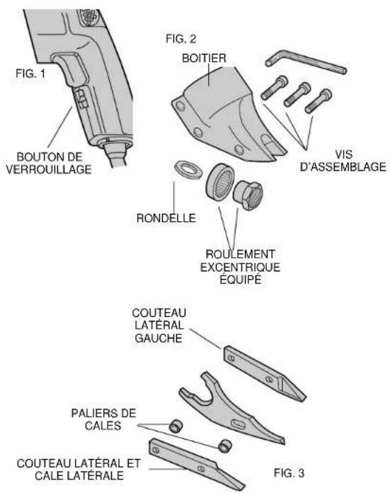 DEWALT DW891 - Démontage et montage (Figures 2 et 3) - 1