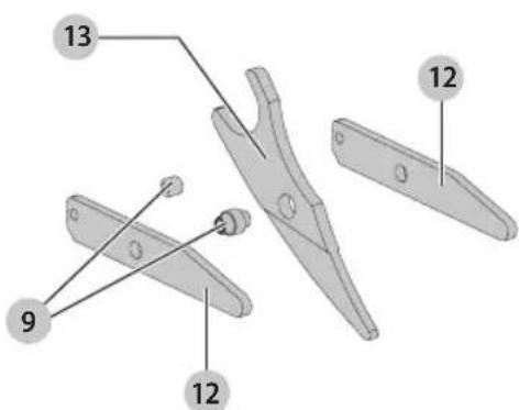 DEWALT DCS498 - Removing and Replacing the Eccentric Bearing Assembly (Fig. D) - 1